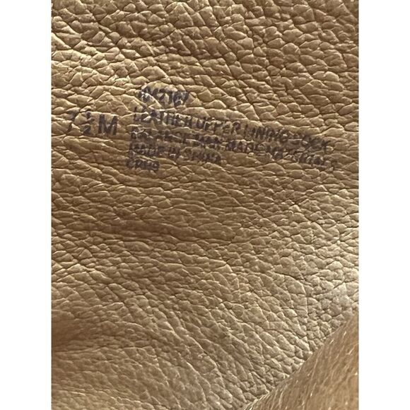 Sofft Womens 7.5 M Navy Blue Textured Floral Leather Slip On Comfort Casual Mule - Picture 11 of 11